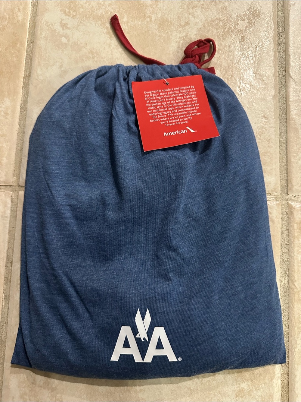 American Airlines limited edition Business class pajamas